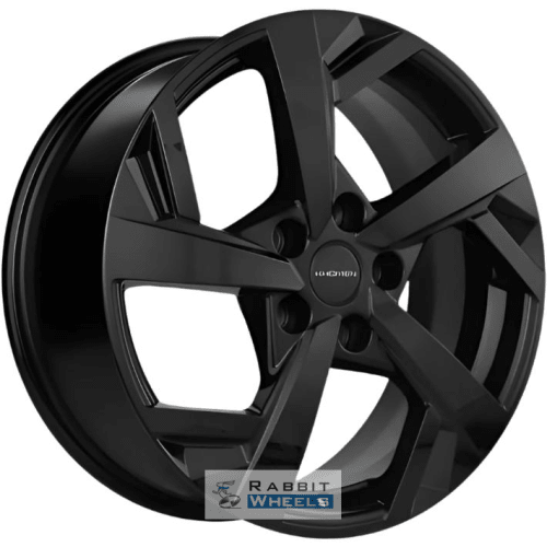 Khomen KHW 1712 7x17 5*108 ET43 DIA65.1 Black Литой