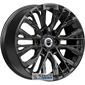 K&K Кортес 8.5x19 6*139.7 ET36 DIA100.1 Черный Литой