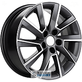 Khomen KHW 1604 6x16 5*105 ET39 DIA56.6 Gray-FP Литой