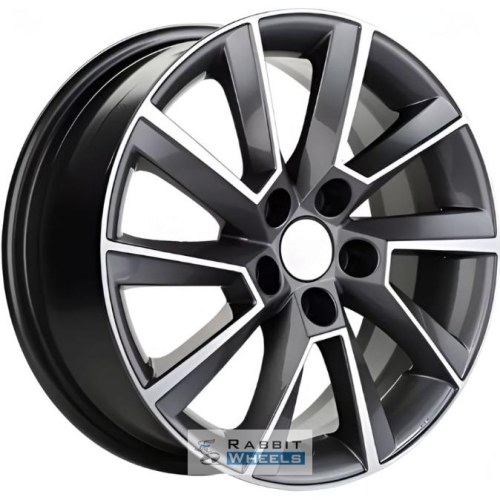 Khomen KHW 1604 6x16 5*105 ET39 DIA56.6 Gray-FP Литой