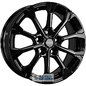 Khomen KHW 1605 6.5x16 5*110 ET46 DIA63.3 Black Литой