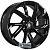 Khomen KHW 1714 7x17 5*108 ET40 DIA54.1 Black Литой