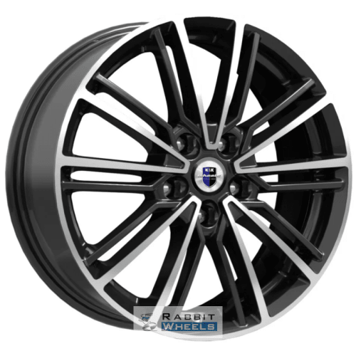 K&K Эрфурт 7x17 4*100 ET45 DIA67.1 Алмаз черный Литой