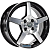 Megami AF-07 7.5x18 5*108 ET52 DIA60.1 BKF Литой