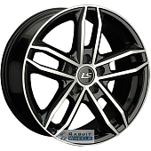 LS 376 7x16 5*105 ET36 DIA56.6 BKF Литой