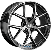 LS FlowForming RC78 8.5x19 5*114.3 ET45 DIA67.1 BK Литой