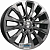 Khomen KHW 2010 8x20 6*139.7 ET36 DIA100.1 Gray Литой