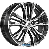 Wheels UP UP106 7x17 5*114.3 ET48 DIA67.1 Silver Classic Литой