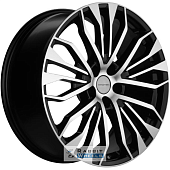 Khomen KHW 2009 8.5x20 5*114.3 ET45 DIA64.1 Black Matt Литой