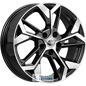 K&K КС1062 6.5x17 5*114.3 ET45 DIA67.1 Сильвер Литой