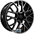 Khomen KHW 1818 7x18 5*108 ET33 DIA60.1 Black-FP Литой