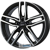 Alutec Ikenu 6.5x16 4*100 ET46 DIA54.1 Diamond Black Литой