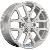 LS Forged FG20 7.5x18 6*114.3 ET46 DIA67.1 Silver Кованый