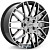 X'trike X-131 7x17 5*100 ET40 DIA57.1 BKFP Литой
