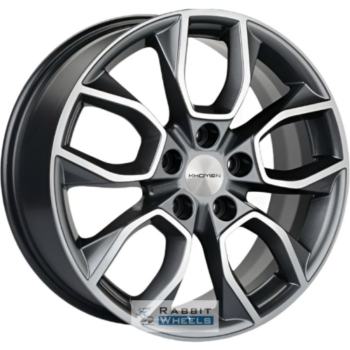 Khomen KNW 1713 7x17 5*114.3 ET48 DIA67.1 Gray-FP Литой