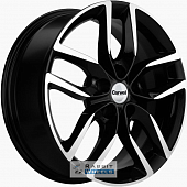 Carwel Кутыр 6.5x17 5*114.3 ET45 DIA54.1 SLT Литой