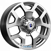 K&K Намиб 7x18 5*139.7 ET35 DIA108.6 Дарк платинум Литой