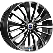 K&K Flanker 6.5x17 5*114.3 ET35 DIA66.1 Алмаз черный Литой