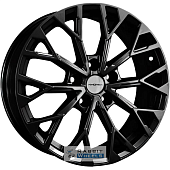 Khomen KHW 1718 7x17 5*110 ET46 DIA63.3 Black Литой