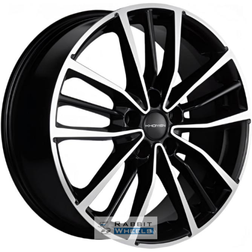 Khomen KHW 1812 7x18 5*114.3 ET40 DIA64.1 Black-FP Литой