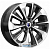 K&K Авиор 7x17 5*114.3 ET37 DIA66.6 Алмаз черный Литой