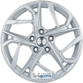 Khomen KHW 1716 7x17 5*110 ET46 DIA63.3 F-Silver Литой