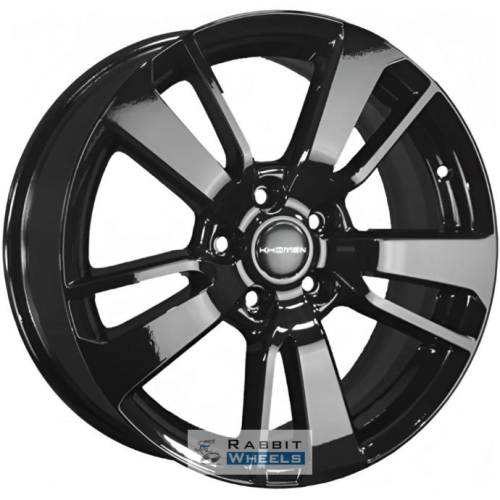 Khomen KHW 1704 7x17 5*108 ET50 DIA63.3 Black Литой