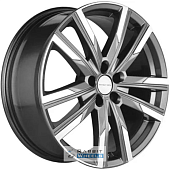 Khomen KHW 1905 7.5x19 5*100 ET28 DIA57.1 Gray-FP Литой