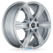MAK King 6 9x20 6*114.3 ET47 DIA66.1 Silver Литой