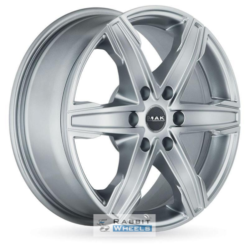 MAK King 6 9x20 6*114.3 ET47 DIA66.1 Silver Литой