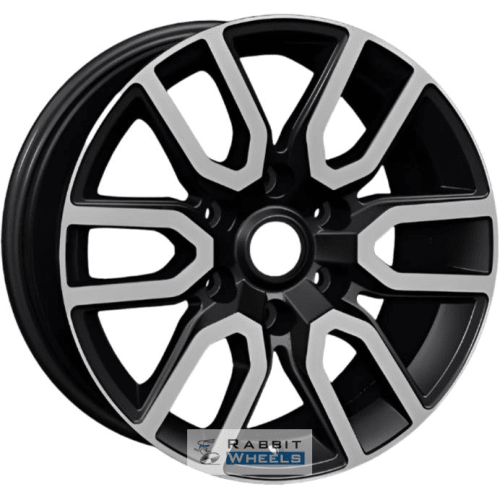 Khomen KHW 1723 8x17 6*139.7 ET42 DIA75.1 Black-FP Литой