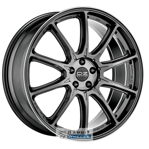 OZ Hyper XT HLT 9x21 5*112 ET37 DIA79 Star Graphite Diamond Lip Литой