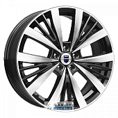 K&K Марвел 7.5x19 5*110 ET40 DIA67.1 Алмаз черный Литой