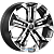 K&K КР015 7.5x19 5*114.3 ET51 DIA67.1 Алмаз черный Литой
