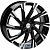 Khomen KHW 1901 7.5x19 5*108 ET33 DIA60.1 Black-FP Литой