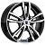 K&K Samara 6x16 4*100 ET40 DIA67.1 Алмаз черный Литой