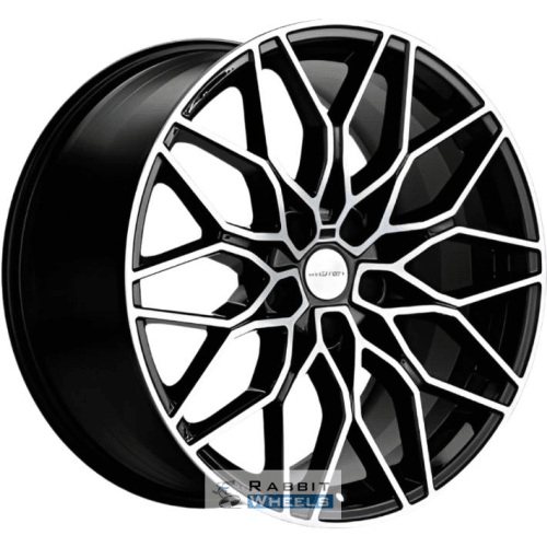 Khomen KHW 1902 8.5x19 5*114.3 ET30 DIA67.1 Black-FP Литой
