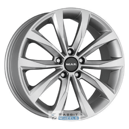 MAK Wolf 7.5x17 5*112 ET52 DIA66.6 Silver Литой