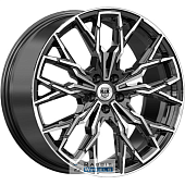 K&K Элерон 9x20 5*108 ET45 DIA63.3 Алмаз черный Литой