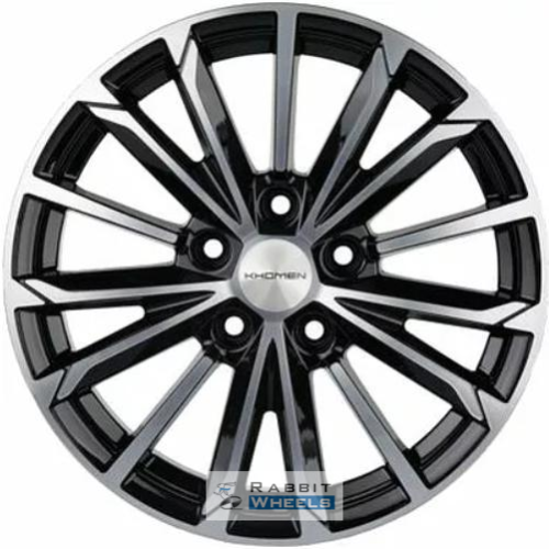 Khomen KNW 1611 6.5x16 5*114.3 ET45 DIA54.1 Black-FP Литой