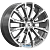 K&K КР006 8.5x20 6*139.7 ET33 DIA100.1 Diamond gloss graphite Литой