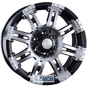 LS 954 9x18 6*139.7 ET25 DIA106.1 BKF Литой
