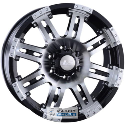 LS 954 9x18 6*139.7 ET25 DIA106.1 BKF Литой