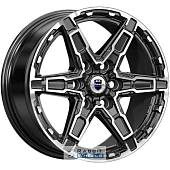 K&K Дистрикт 8x18 6*139.7 ET50 DIA95.1 Алмаз черный Литой