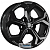 Khomen KHW 1606 6.5x16 5*114.3 ET43 DIA67.1 Black Литой