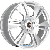 Replica LA CL6 8x20 6*120 ET53 DIA67.1 Silver Литой