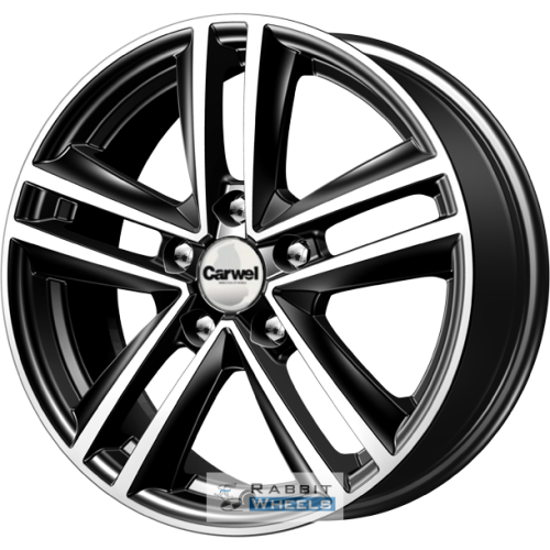 Carwel Неро 6.5x16 5*110 ET46 DIA63.3 AB Литой