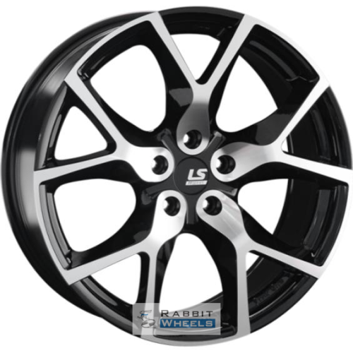 LS FlowForming RC12 8.5x20 5*112 ET30 DIA66.6 BKF Литой