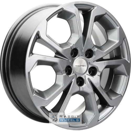 Khomen KNW 1711 6.5x17 5*114.3 ET50 DIA67.1 G-Silver Литой