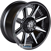 Powcan BK819 9x18 6*139.7 ET20 DIA106.1 Pearl Black Литой